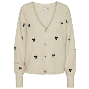 Y.A.S. Bow Embroided Cardigan